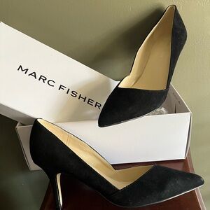 Marc Fisher Classic Black Heels